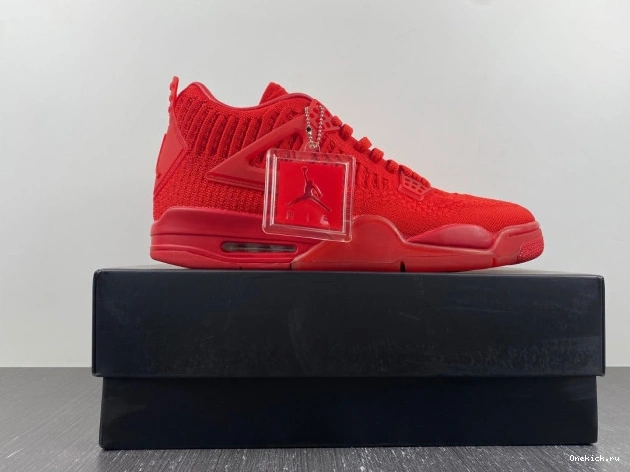 One Kick Red AQ3559-600 Retro 4 Jordan Flyknit 0707
